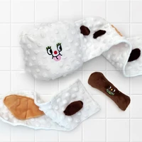 new ins simulation toilet paper pet toy poop picking suit dog plush toy pet hidden food squeak interactive toy dog chew toys