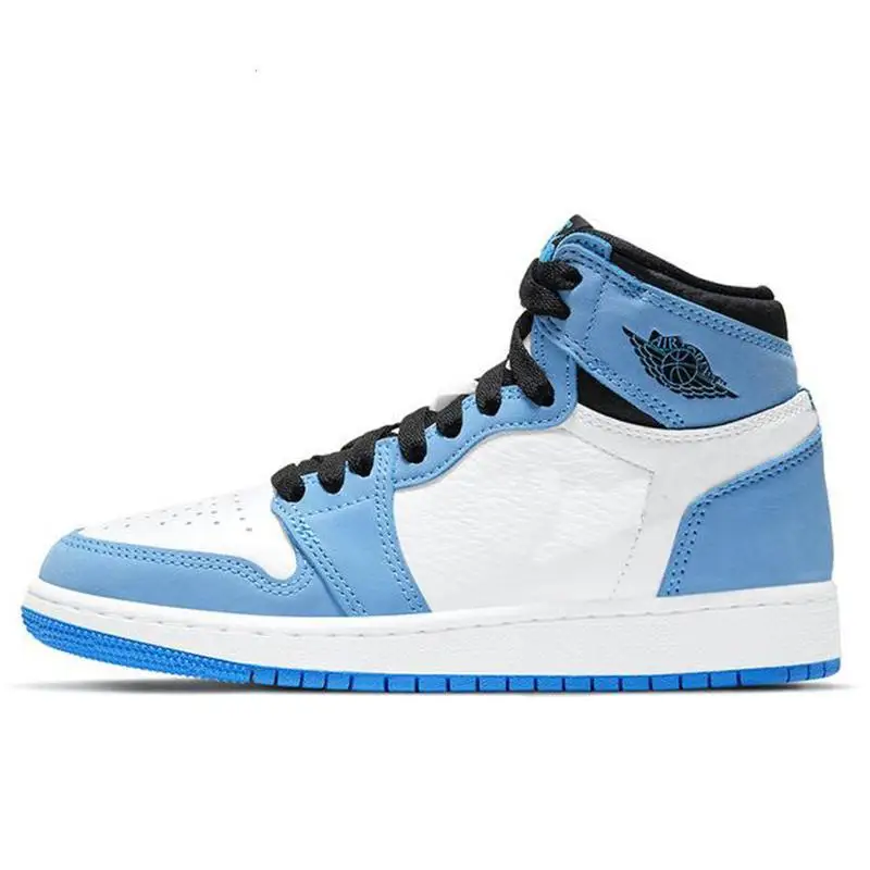

Hot Sale Air Retro 1 AJ1 University Blue Dark Mocha Luncky Green Women Men Basketball Shoes Sports Sneakers 36-46