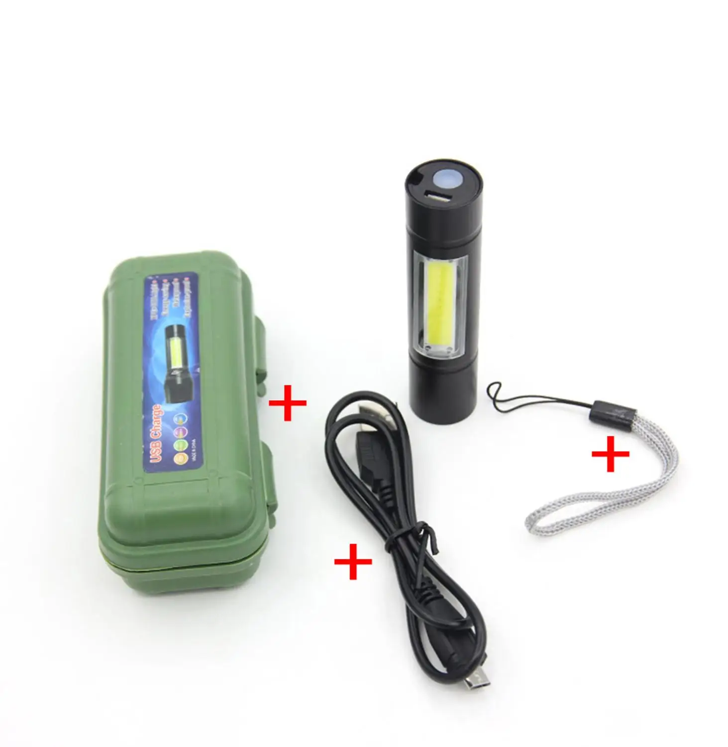 B1 Meijuner мини-фонарик COB боковой тактический фонарик USB высокой мощности перезаряжаемый светодиодный фонарь наружная аварийная лампа B011 - Испускаемый цвет: B1