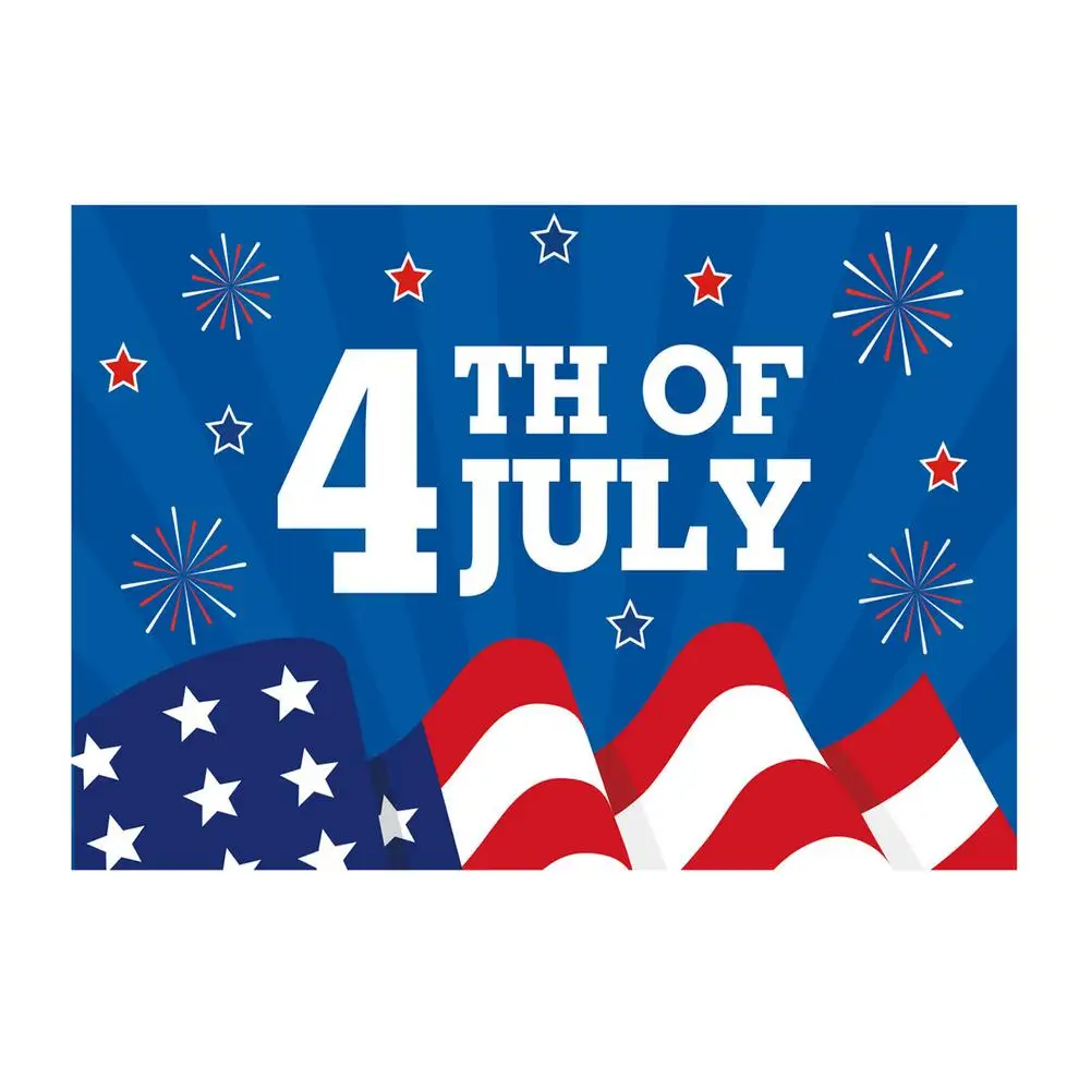 

2021 New American Independence Day Banner Carnival Party Decoration Hanging Flag Banner US Flag Backdrop Victory party supplies