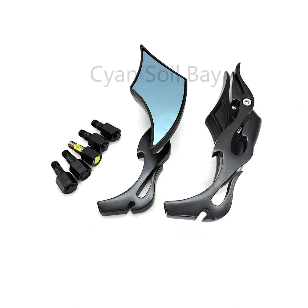 Универсальные высококачественные мотоциклетные зеркала заднего вида 8 мм 10