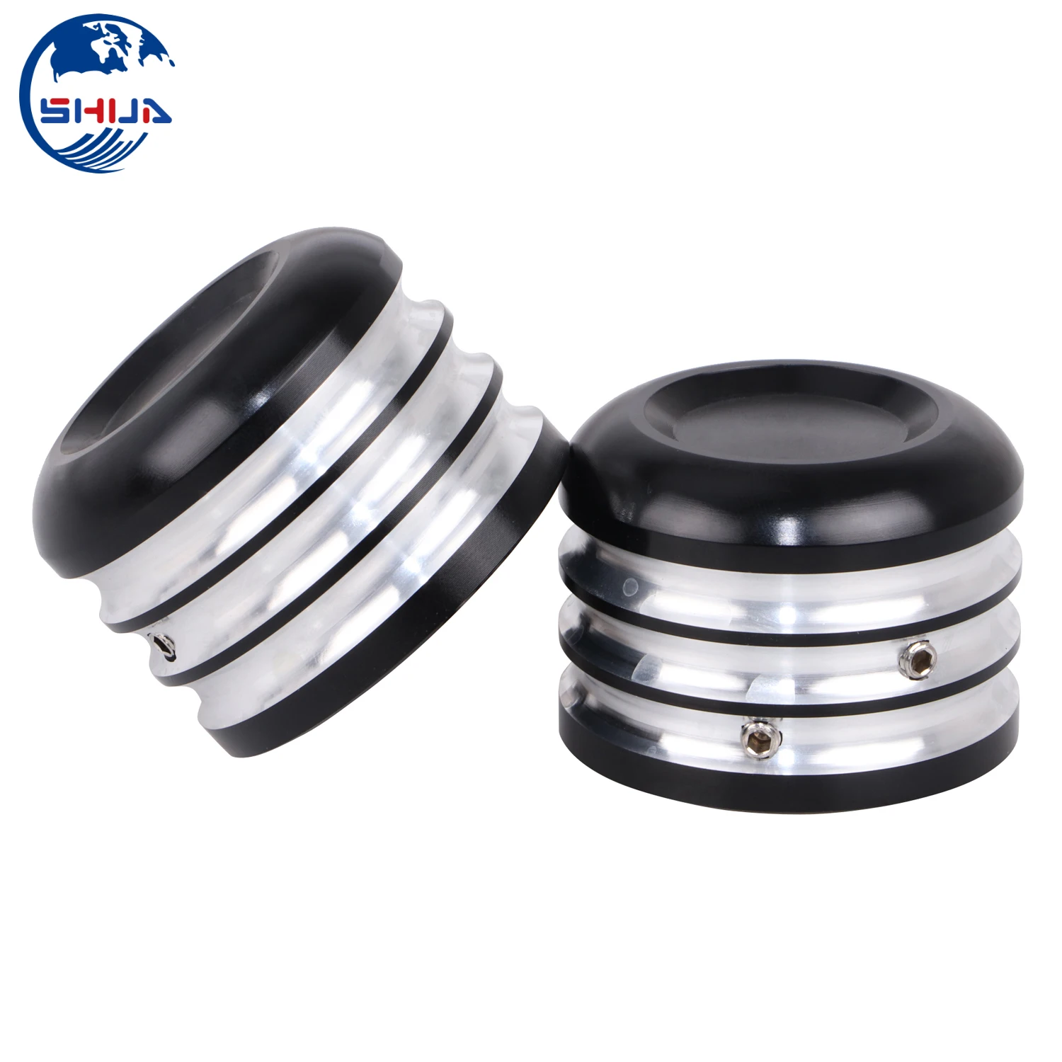 1 пара ЧПУ алюминиевая передняя ось крышка гайки Комплект болтов для Harley Electra Road