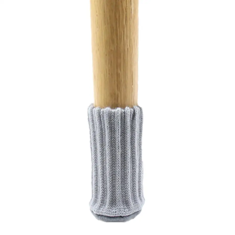24 PCS Knitted Chair Leg Socks Furniture Non-slip Floor Protectors Feet Covers Moving Noise Reduction | Дом и сад