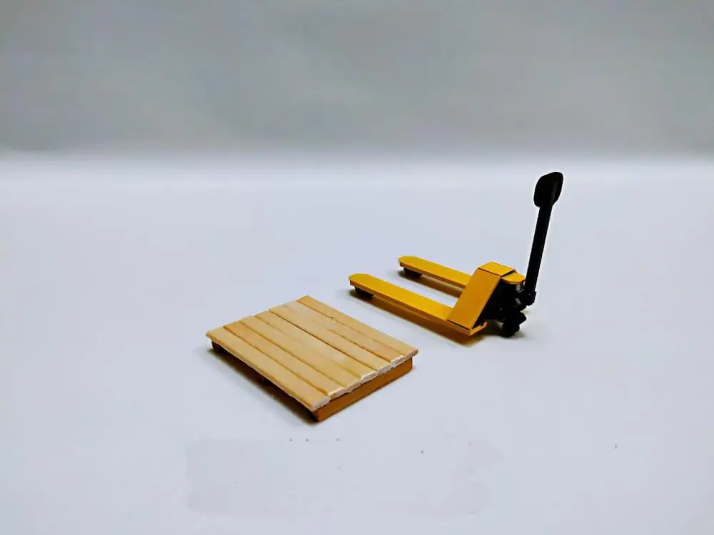 1:18 1/24 пластиковая ручная переноска поддон для грузовика реквизит обслуживания