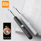 Беспроводная интеллектуальная Ушная мини-камера Xiaomi R1, 300 Вт, высокоточный эндоскоп, отоскоп, Бороскоп, набор инструментов для сбора ушей