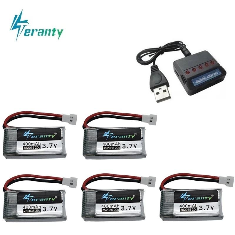 Аккумуляторная батарея 3 7 в 400 мА/ч + зарядное устройство для H31 X4 H107 KY101 E33C E33 U816A V252