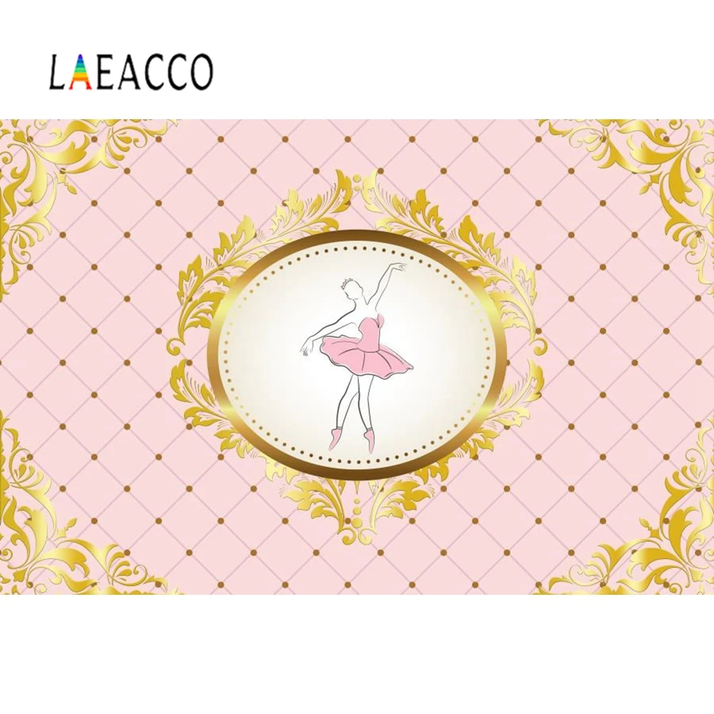Laeacco Baby Show Photo Backdrops Новорожденный ребенок девочка День Рождения фотография фон