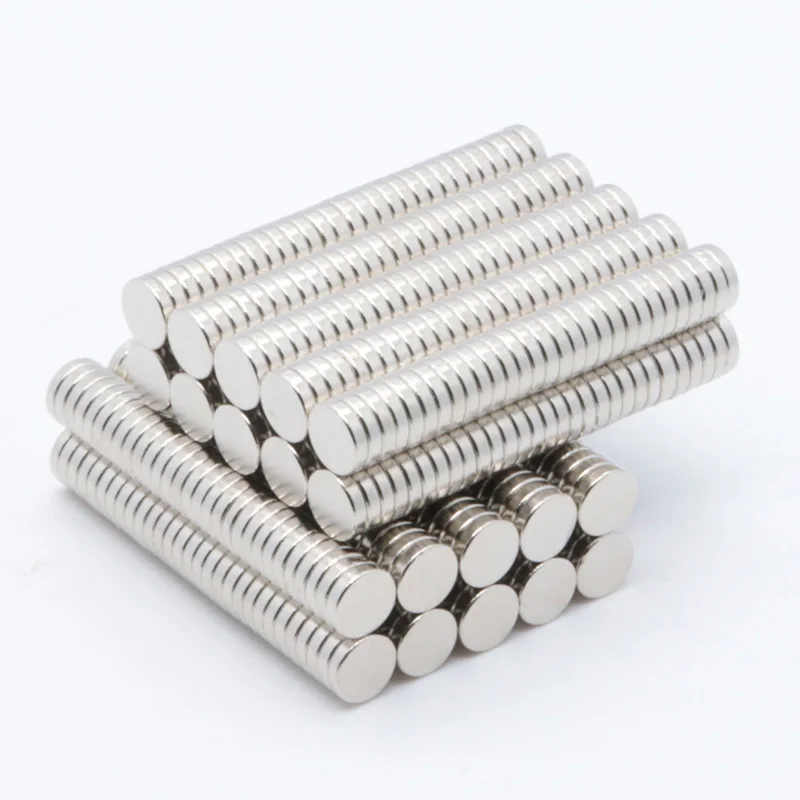 

1000pcs 6x1.5mm NdFeB N35 Rare Earth Magnet Neodymium Magnets Craft Round Cylinder Bulk Customized Fridge 6 x 1.5 mm