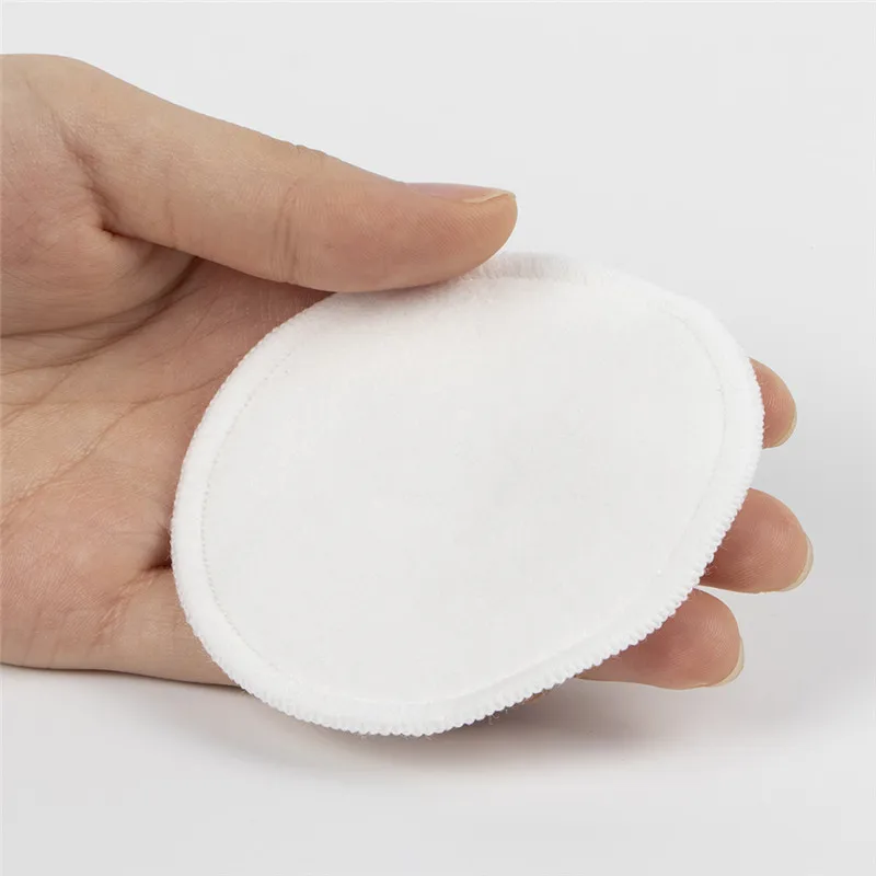 Новая мода многоразовые портативные бамбуковые волокна моющиеся круглые