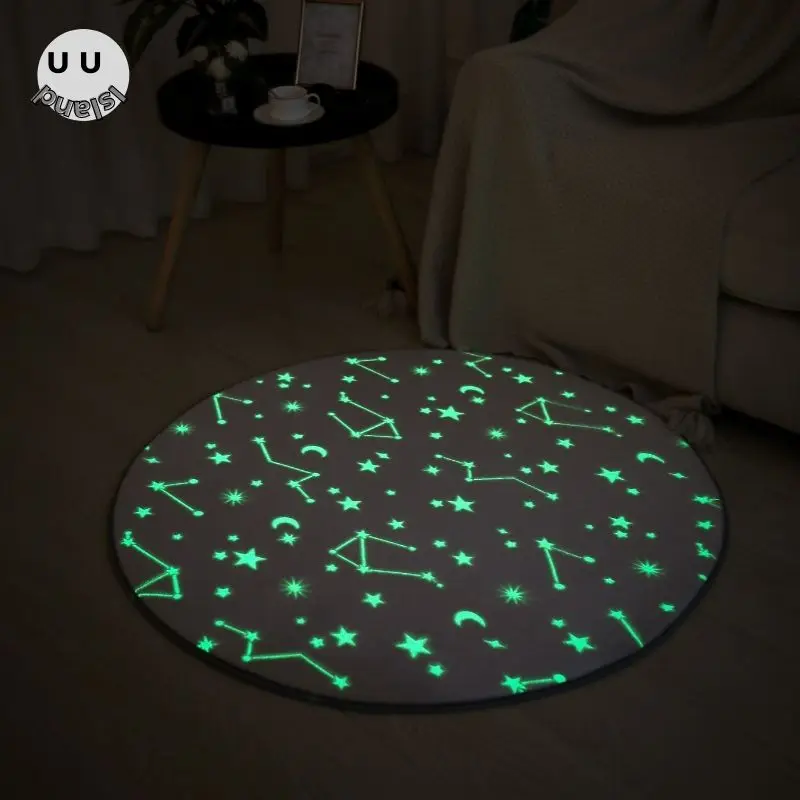 

Большой ковер для гостиной, детские коврики, мягкий ковер, плюшевый люминесцентный коврик, коврик для детской комнаты, Пушистый Ковер для сп...