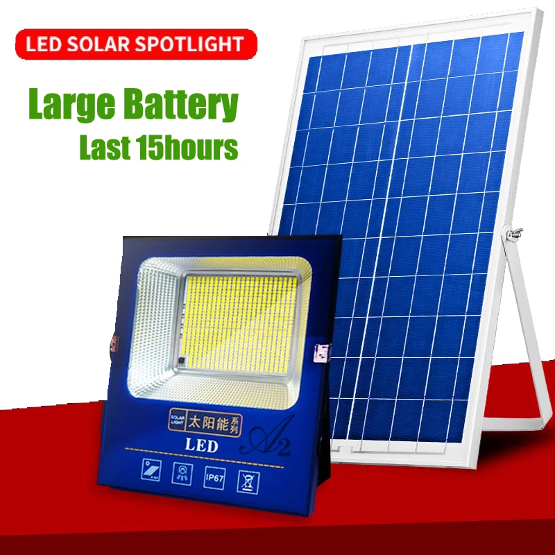 500W 598LED Панели солнечные светильник с 5 метровый кабель уличная лампа солнечной