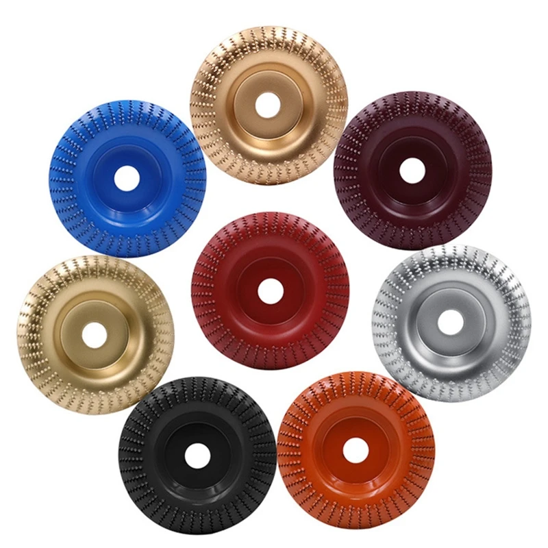 

16mm 5/8" Grinding Wheel Wood Sanding Carving Rotary Tool Shaping Abrasive Disc Angle Grinder Woodworking Tool