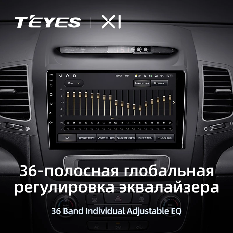 TEYES X1 Штатная магнитола For Киа Соренто XM рестайлинг Kia Sorento 2 II 2012 - 2021 Android 10 до 8-ЯДЕР