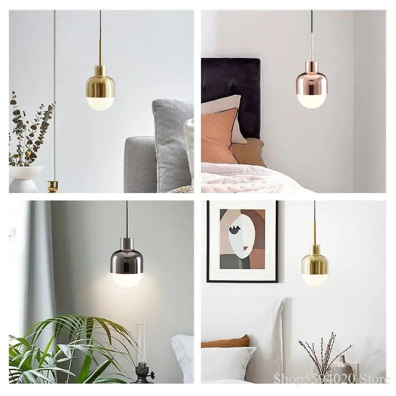 

Nordic DIY Pendant Light Modern Bedside Pendant Lamp Hanging Lamp LED Lighting Fixture Luminaire Suspendu Lights Home Decor