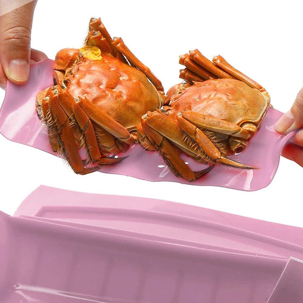 Однотонная Гибкая кухонная посуда для морепродуктов термостойкая микроволновки