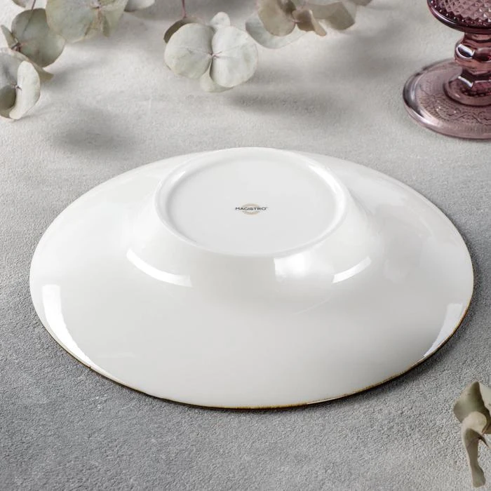Magistro pasta plate d = 21 cm plates dishes for table setting Kitchen supplies Dinner Tableware Dining Bar Home Garden | Дом и сад