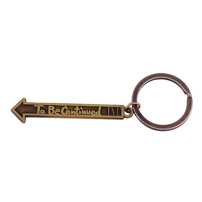 Игрушечный брелок Аниме Adventure тема кольцо для ключей чтобы быть по-прежнему