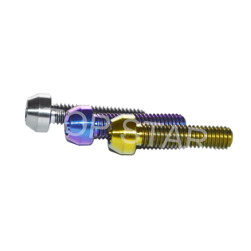 2 шт. титановые болты M6 x 25 класс 5 для гоночного мотоцикла|titanium bolts|bolts titaniumtitanium m6 bolt