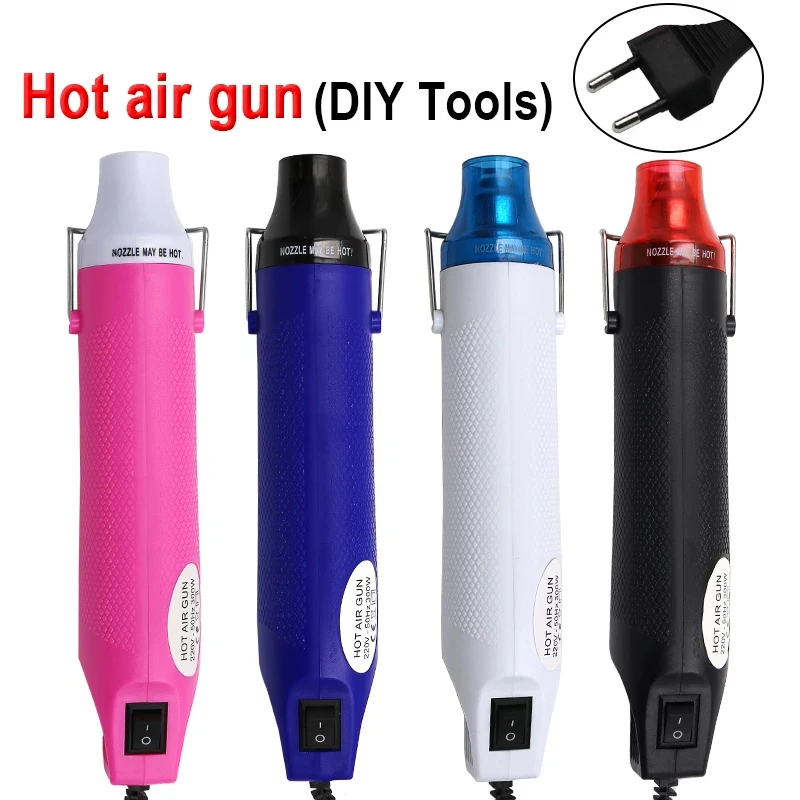 

220V 300W Hot Air Gun for DIY Using Electric Hair Dryer Hot Air Tool Soldering Heat Gun Industrial with Supporting Seat