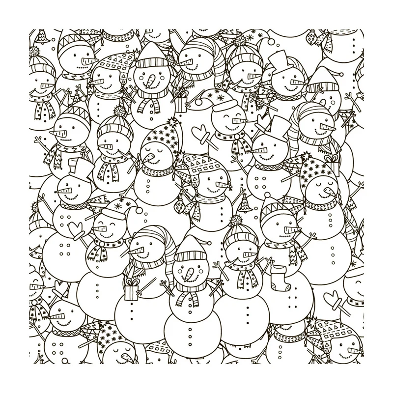 

ZENRA много снежинок Счастливого Рождества прозрачные штампы DIY Бумага открытки, скрапбукинг Mans