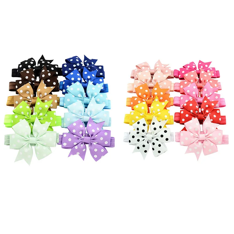 

10Pcs Baby Girl Headband Lace Headwear Elastic Hair Band Hairband Headdress New