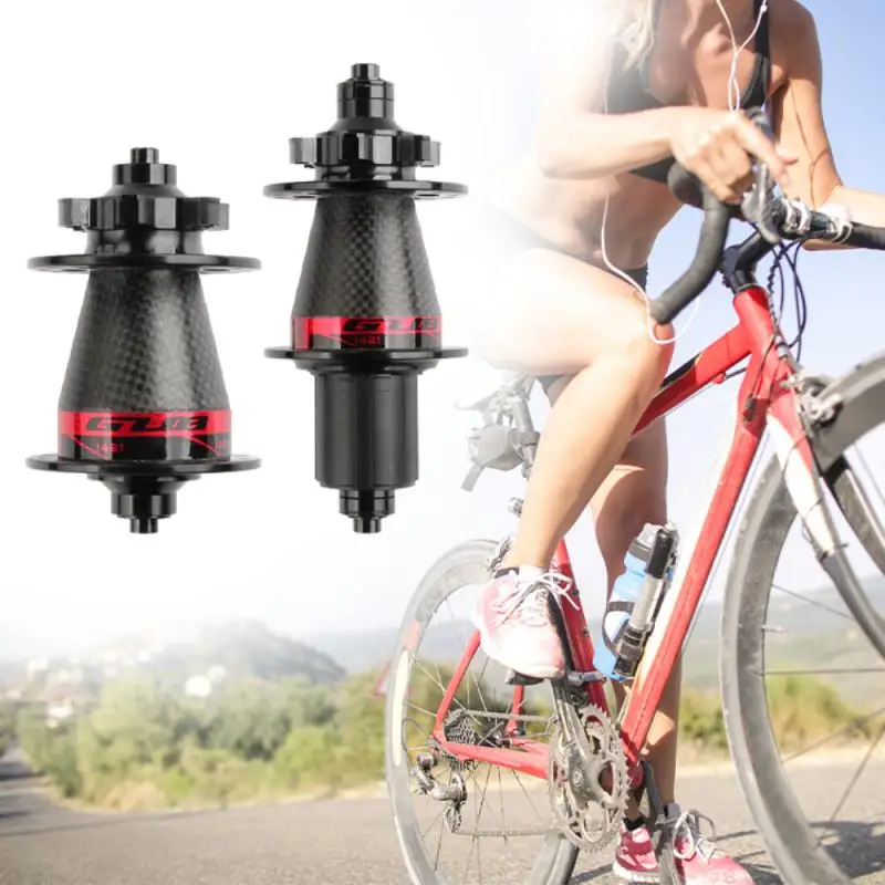 

Mountain Bike Hub Bearing Hub 32H Barrel Shaft Quick Release 11 Speed Hub Bicycle Parts GUB 1421 Carbon Fiber Hub