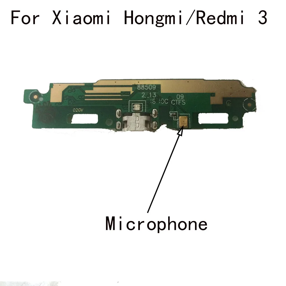 Зарядная док-станция USB для Xiaomi Redmi3 / Hongmi 3 модуль с микрофоном запасные части +
