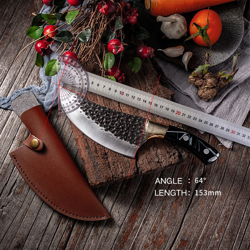 Новый 6-дюймовый нож обвалочный Ножи мясника шкуры убийства свинья нержавеющая