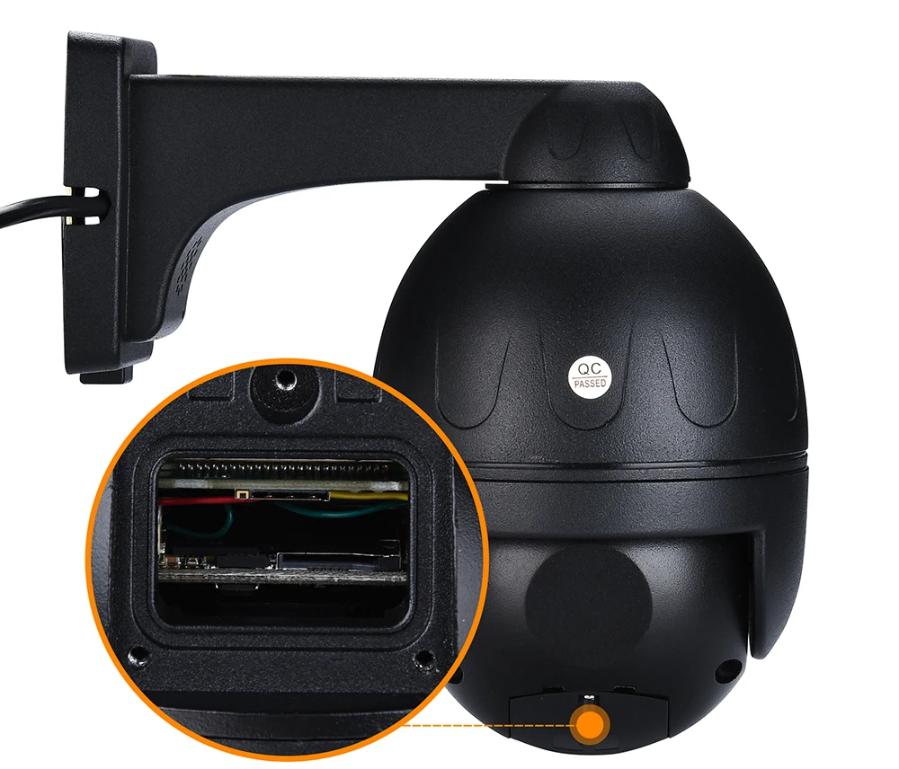 IP-камера Anpviz H.265 5 Мп/8P PTZ POE 5-кратный зум | Безопасность и защита