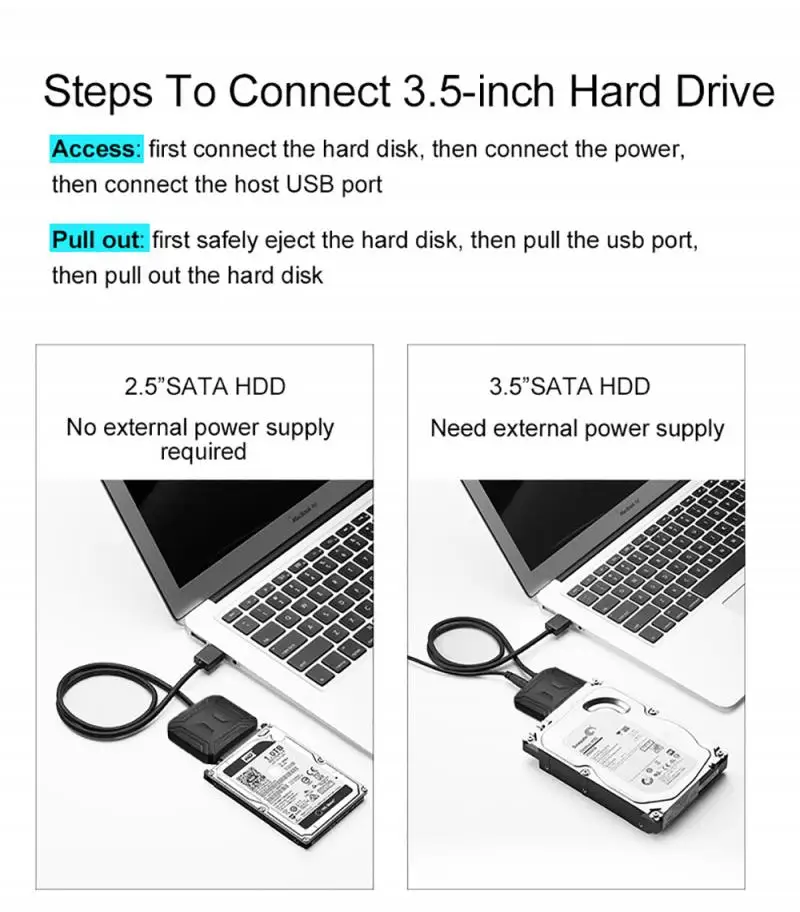 USB 3 0 Sata адаптер конвертер кабель 22pin SataIII для USB3.0 USB2.0 переходники 2 5 "3 5"