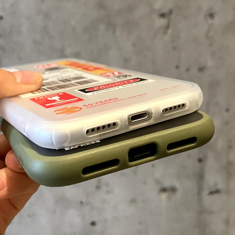 Чехол для iPhone SE 2020 11 Pro MAX XR Xs 6 6s 7 8 Plus Прозрачная силиконовая задняя крышка |