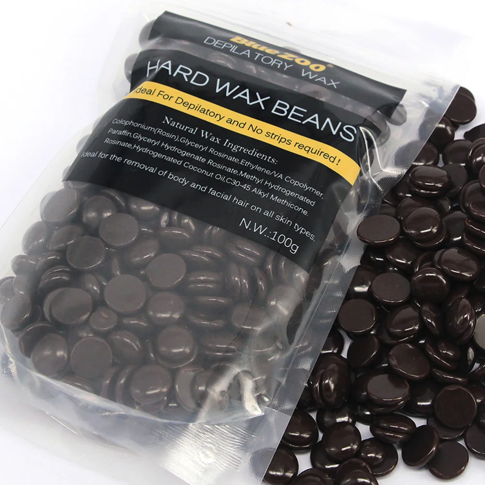 

2Pcs Practical Hard Wax Beads Creative Hair Removal Tools Hard Wax Beans