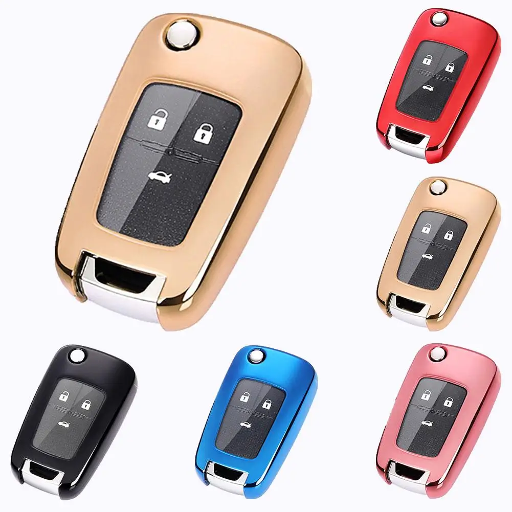 Тпу защитный чехол для автомобильного ключа брелка Chevrolet Corvette Express Cruze Trax