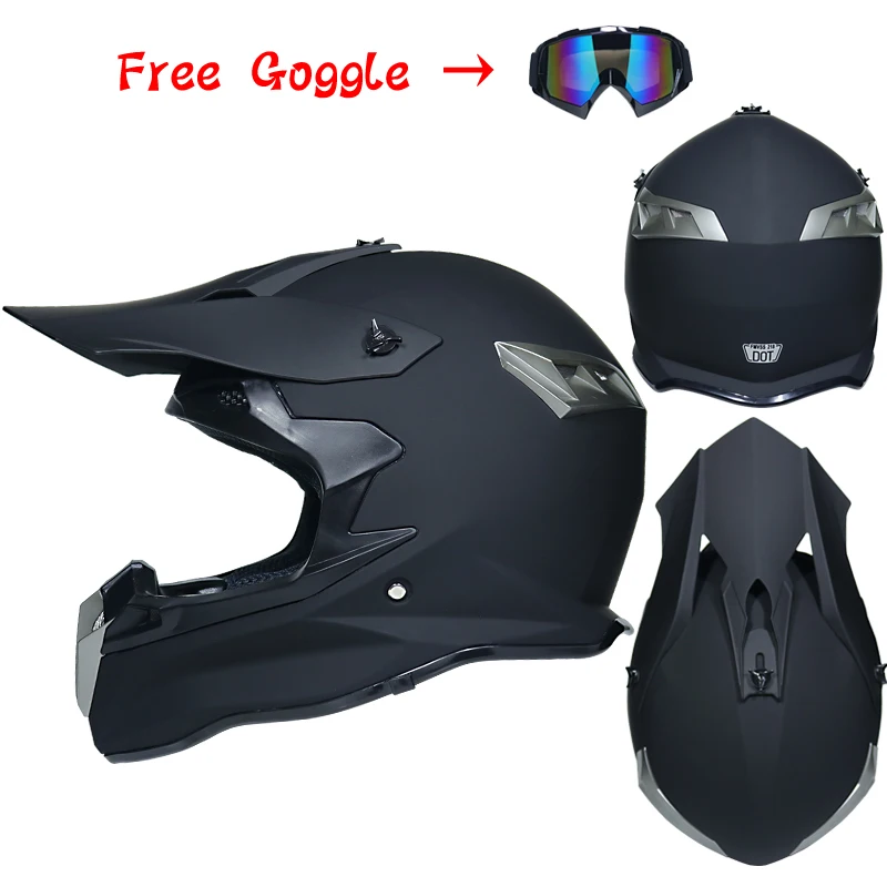 Профессиональный кросс-шлем DOT утвержден Мото Кросс-шлем Легкий Capacete Casco гоночный каскад горные Гонки шлем - Цвет: 25