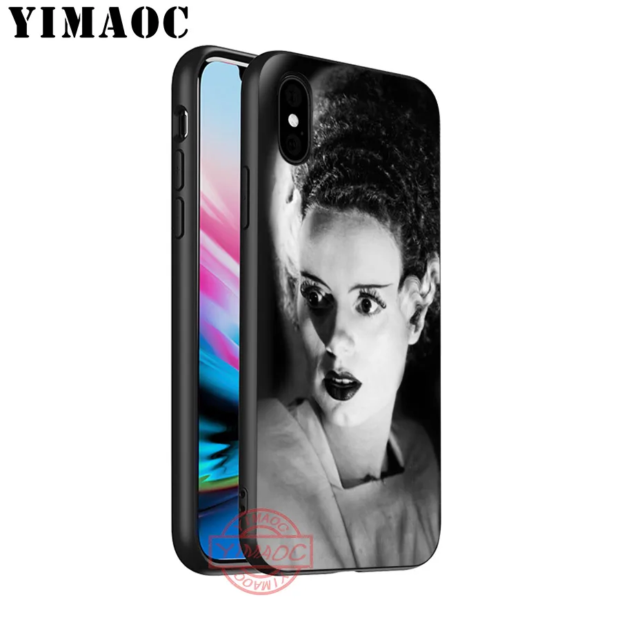 Мягкий силиконовый чехол YIMAOC Bride Of Frankenstein для Apple iPhone 5 5S SE 6 6S 7 8 Plus X XS XR 11 Pro Max задняя