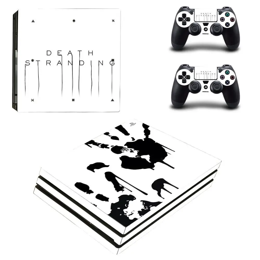 Наклейка Death Stranding PS4 Pro s Play station 4 наклейки на кожу наклейки для PlayStation 4 PS4 Pro консоли и скины на контроллеры от AliExpress WW