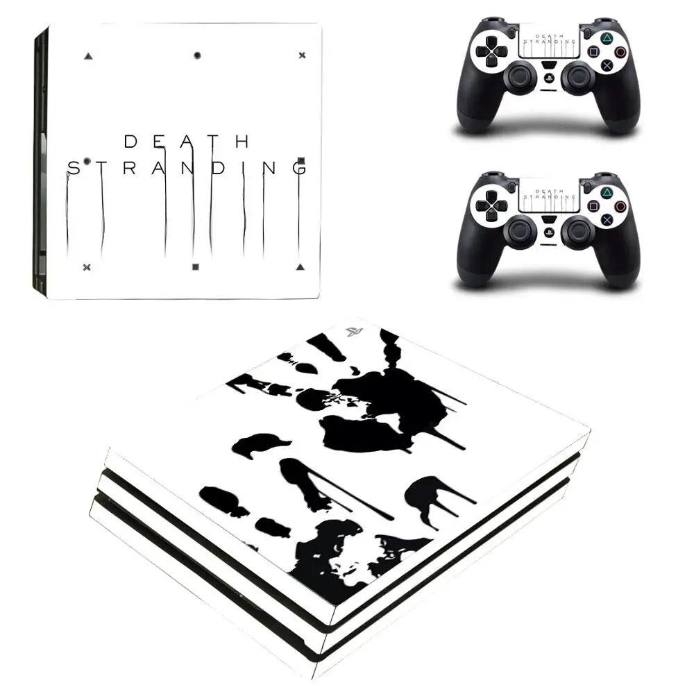 Наклейка Death Stranding для PS4 Pro s Play station 4 наклейка Обложка консоли PlayStation и чехлы