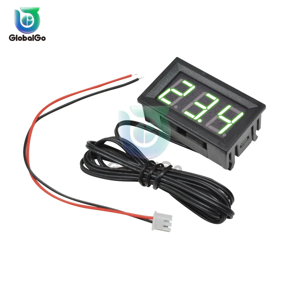 Удобный комнатный мини датчик температуры с цифровым ЖК дисплеем 0 56 дюйма