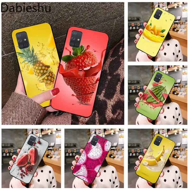 

Fruit Apple Pineapple Strawberry Mango Phone Case For Samsung Galaxy A21S A01 A11 A31 A81 A10 A20 A30 A40 A50 A70 A80 A71 A51