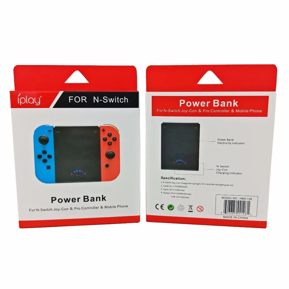 Портативный Перезаряжаемый Дополнительный внешний аккумулятор на 6000 мА · ч