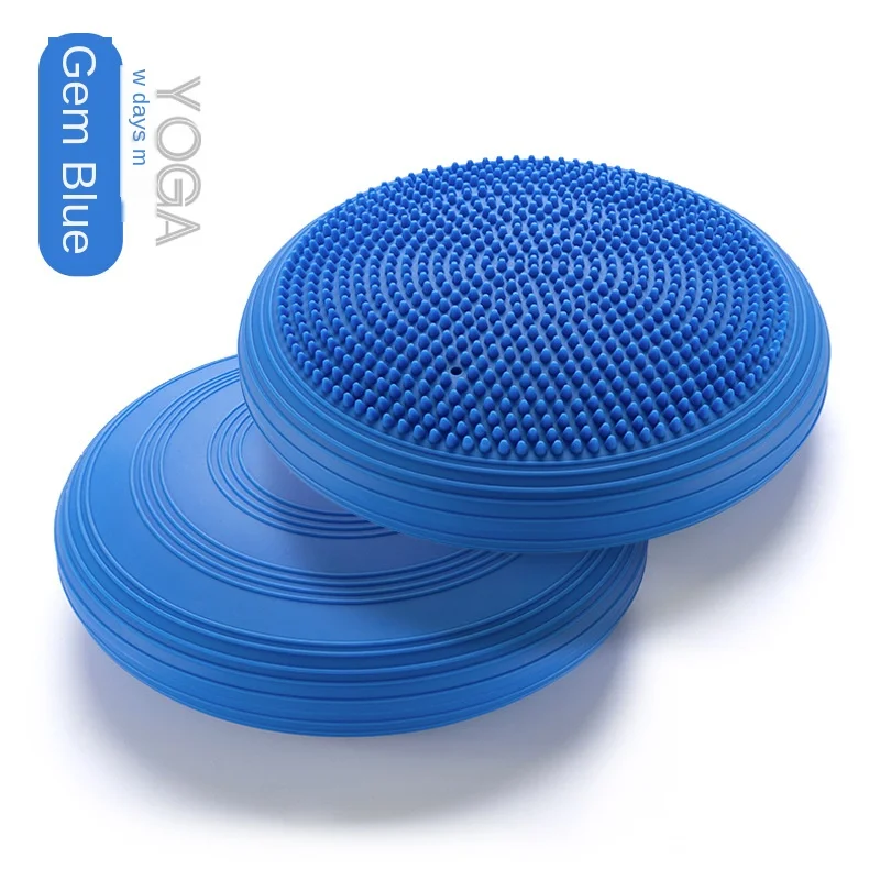 Сбалансированная подушка для йоги надувная Массажная пластина утолщенный