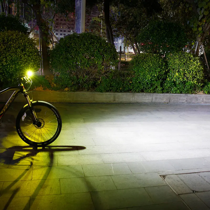 

Bicycle headlight 1000 lumens waterproof LED light USB rechargeable MTB road bike flashlight warning light bicycle accessories