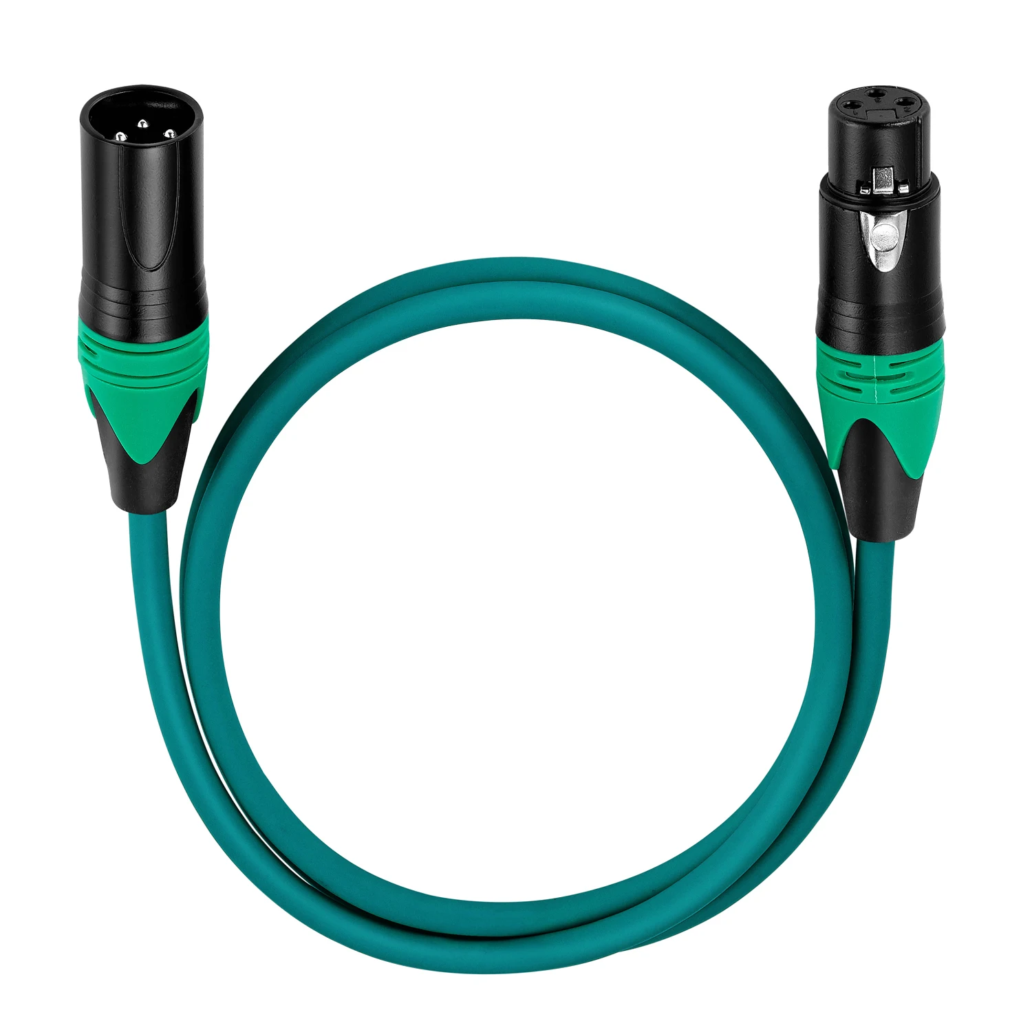 Bochara 3 контактный разъем XLR кабель типа Папа мама из меди OFC двойной экранированный