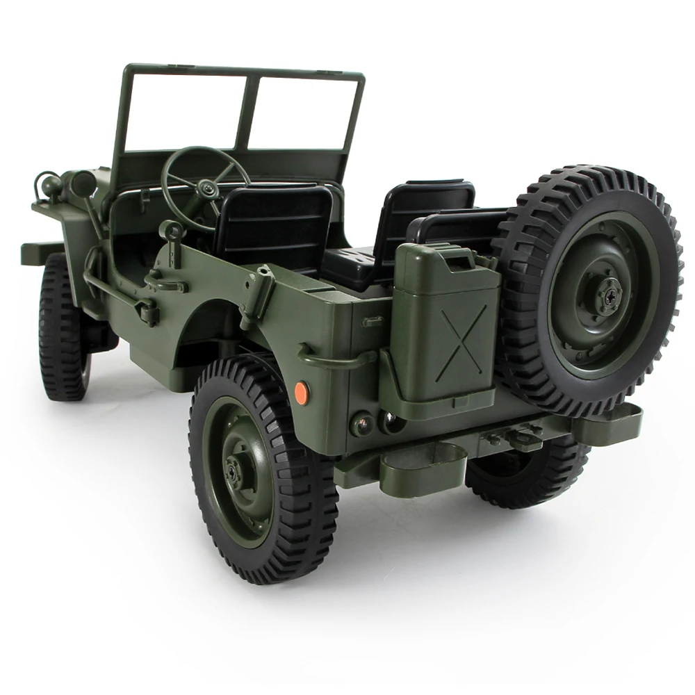 Q65 1/10 2 4G 4WD Радиоуправляемый внедорожный военный грузовик транспортер 6 RTR детский