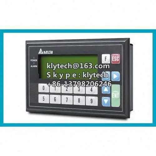 

New Electronic TP04P-16TP1R Delta Text Panel with built-in PLC TP04G-BL 8DI/8DO Relay