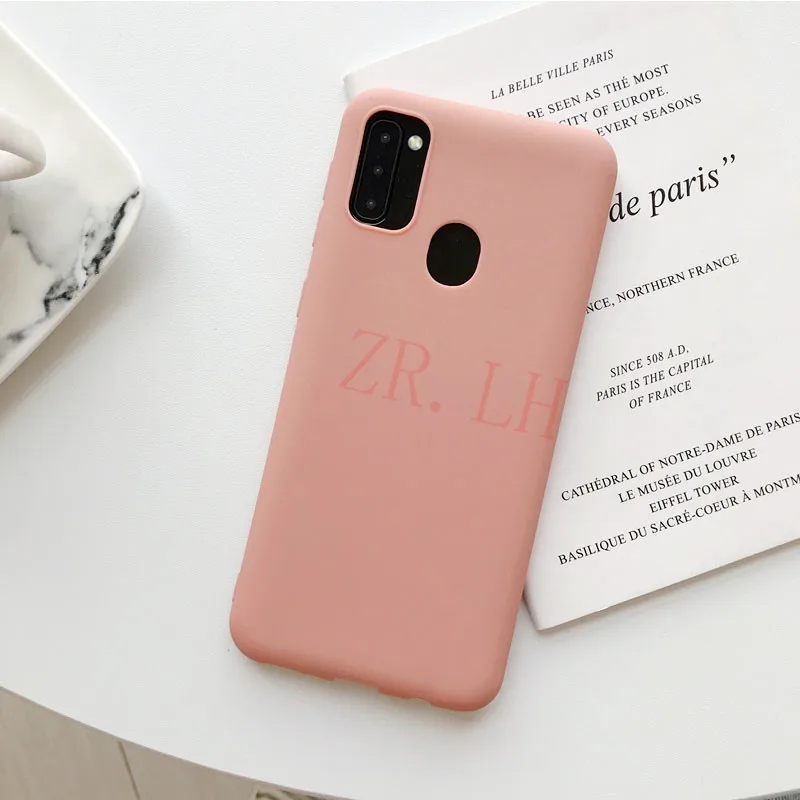 Конфеты Макаруны Цвет чехол для samsung GalaxyA5 A50 A70 J4 J6 плюс J8 A6 A7 A8 S8 S9 S10 плюс Note9 M20 Мягкая обложка - Цвет: Mei red