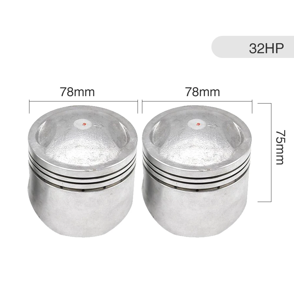SCL Racing 1 Pair Left and Right Ural CJ K 750 M72 Motor 24HP 32HP 750cc Engine Pistons With Ring Link Case For Bmw R12 R71 M-72 |