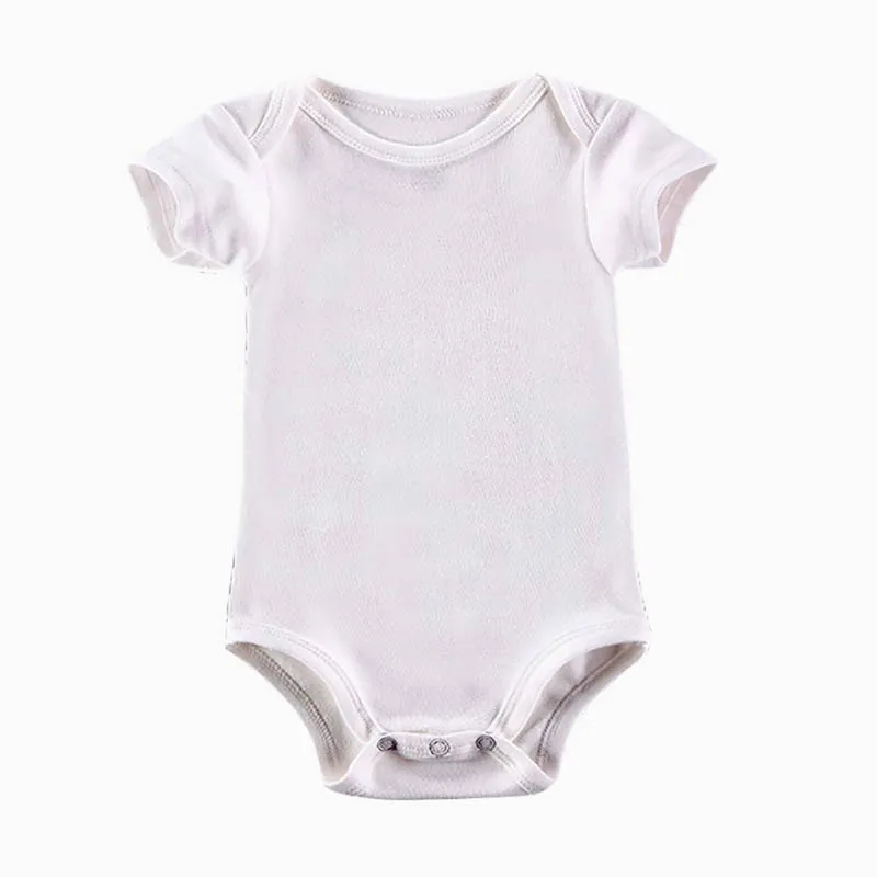 3-24Month Baby Girls Boy Clothes Short sleeve Newborn Babies Romper All Cotton Knit Fabric Black and White Infant Clothing | Мать и