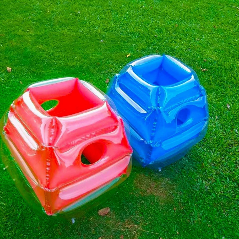 

Inflatable Wearable Heavy Duty Durable PVC Viny Bubble Soccer Balls Buddy Bumper Zorb Balls Outdoor Game For Kids Play Fun