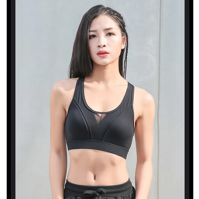 

Новый женский спортивный бюстгальтер с поперечной сеткой, регулируемый бюстгальтер, спортивный сексуальный бюстгальтер для бега и йоги